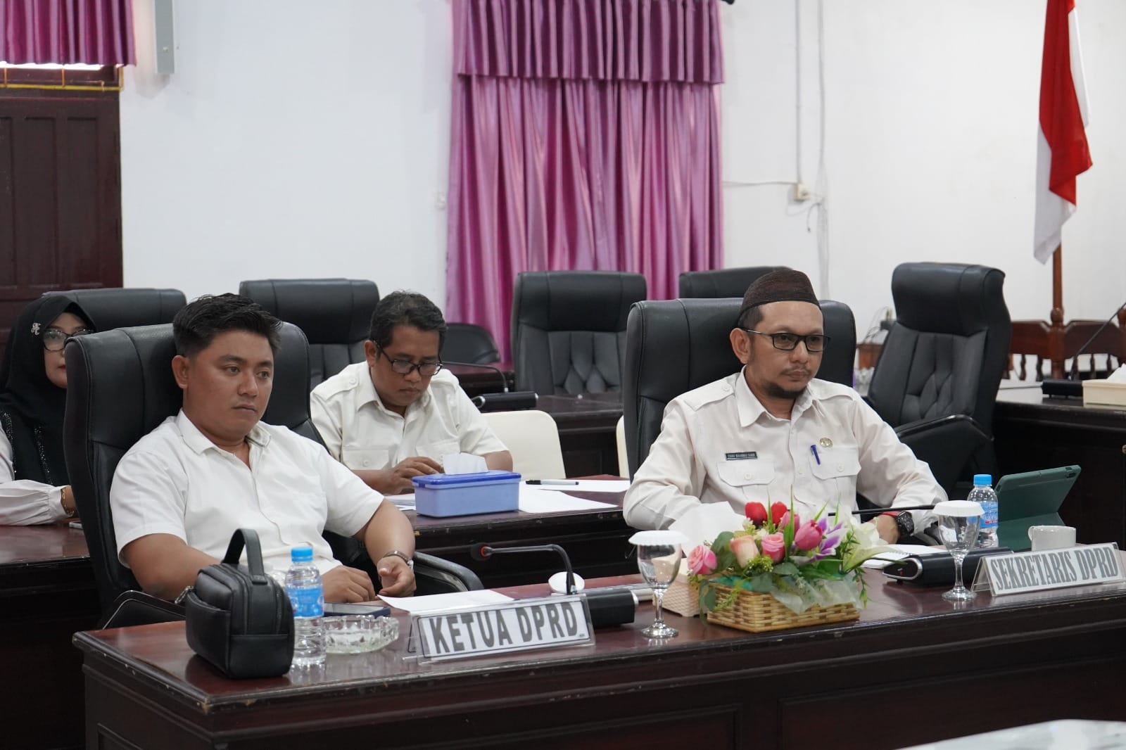 KETUA DPRD KABUPATEN KAYONG UTARA IKUTI RAPAT KOORDINASI PENCEGAHAN KORUPSI SECARA VIRTUAL