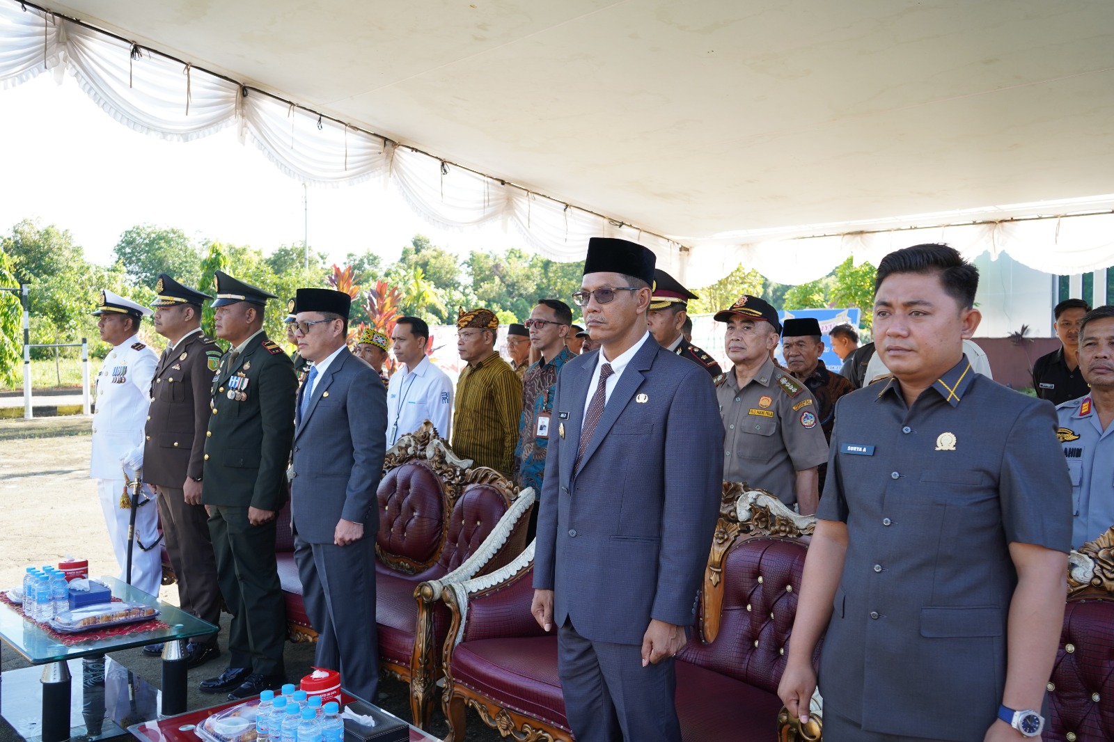 KETUA DPRD KAB. KAYONG UTARA HADIRI UPACARA HUT BHAYANGKARA KE - 79