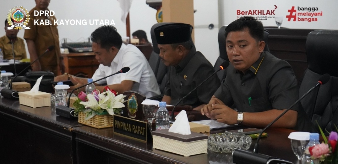 Banggar DPRD Kabupaten Kayong Utara Gelar Rapat Kerja Bersama TAPD membahas Rancangan KUA dan Rancangan PPAS Tahun Anggaran 2027.