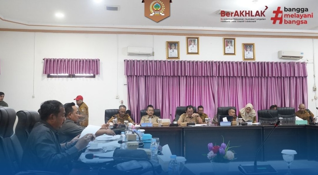 Banggar DPRD Kab. Kayong Utara Gelar Rapat Kerja Bersama Baperida Perkim&LH, Dinas Pertanian & Pangan, Dinas SP3APMD membahas Rancangan KUA dan Rancangan PPAS T.A. 2027