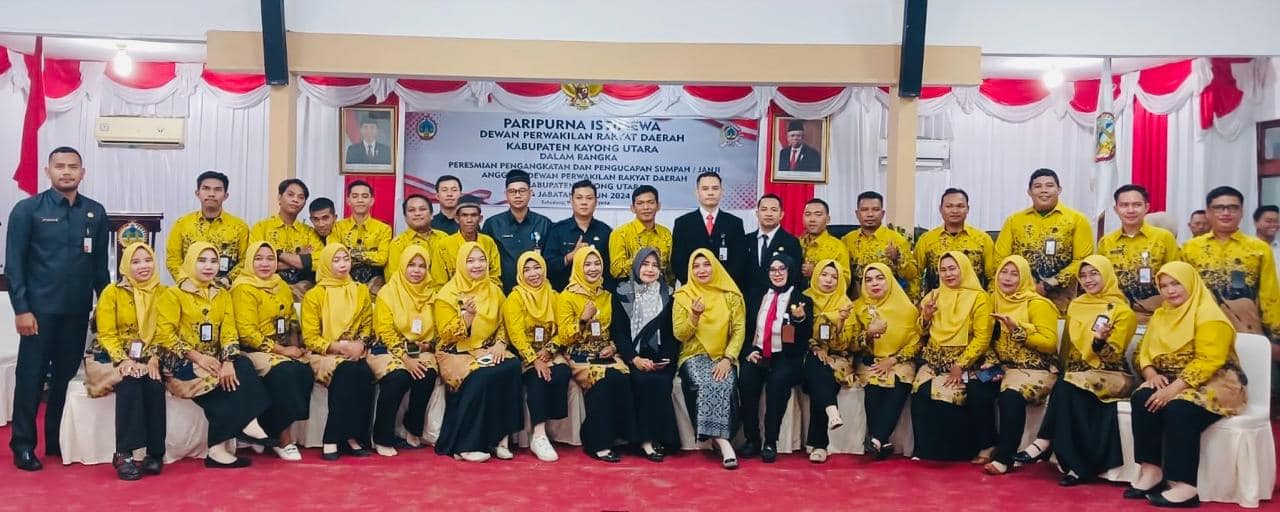 Kegiatan Pengangkatan Ketua DPRD Kayong Utara