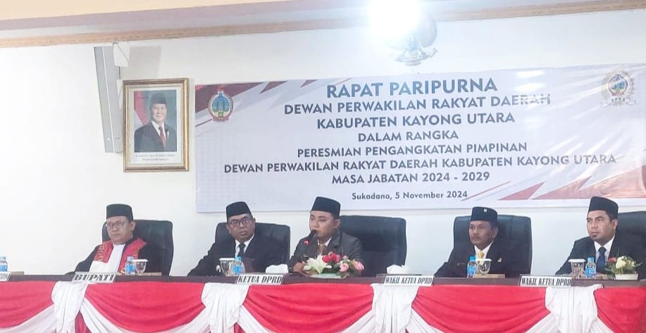 Pengangkatan Ketua DPRD Kayong Utara